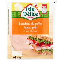 Isla Délice Halal Fette di pollo x4 100 g