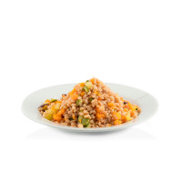 Farro con Olive e Carote