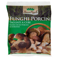 Bosco Reale Funghi Porcini Tagliati a Cubi Congelati 300 g