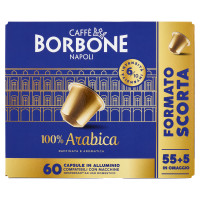 Caffè Borbone 100% Arabica Capsule in Alluminio Compatibili Nespresso* ad Uso Domestico 2 x 150 g