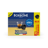 Caffè Borbone Capsule Compatibili Dolce Gusto - Miscela Nobile - 80+10 caps