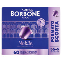 Caffè Borbone Nobile Capsule in Alluminio Compatibili Nespresso* ad Uso Domestico 2 x 150 g