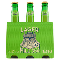 Lager Birra Hill 354 3 x 33 cl