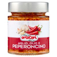 ortoCori Creme e Condimenti Aglio, Olio e Peperoncino 130 g