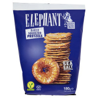Elephant Baked Squeezed Pretzels Sea Salt 180 g