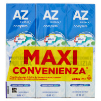 AZ Ricerca Dentifricio Complete Plus Protezione e Pulizia Menta Fresca 3 x 65 ml