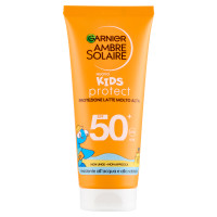 Garnier Ambre Solaire Kids Protect Protezione Latte Molto Alta SPF50+ 100 ml