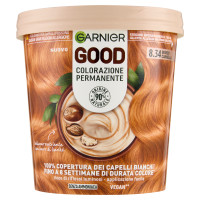 Garnier Good Colorazione Permanente 90% Origine Naturale 8.34 Biondo Cannella