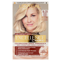 L'Oréal Paris Excellence Creme Colorazione Senza Ammoniaca 9.31 Biondo Chiaro Naturale Sabbia