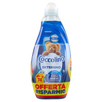 Coccolino Wonder Wash Detersivo Odor Protection 74 Lavaggi 2 x 1480 ml