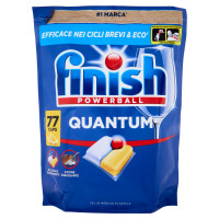 Finish Quantum Limone pastiglie lavastoviglie 77 lavaggi 800,8 g