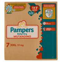 Pampers Baby-dry Mutandino XXL 117 pz
