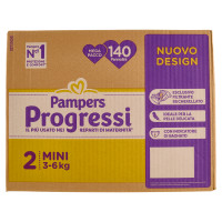 Pampers Progressi Mini 140 pz