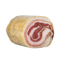 Pancetta nostrana di suino da banco
