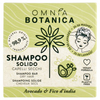 Omnia Botanica Shampoo Solido Capelli Secchi Avocado & Fico d'india 50 g