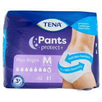 Tena Pants protect+ Plus Night M 12 pz