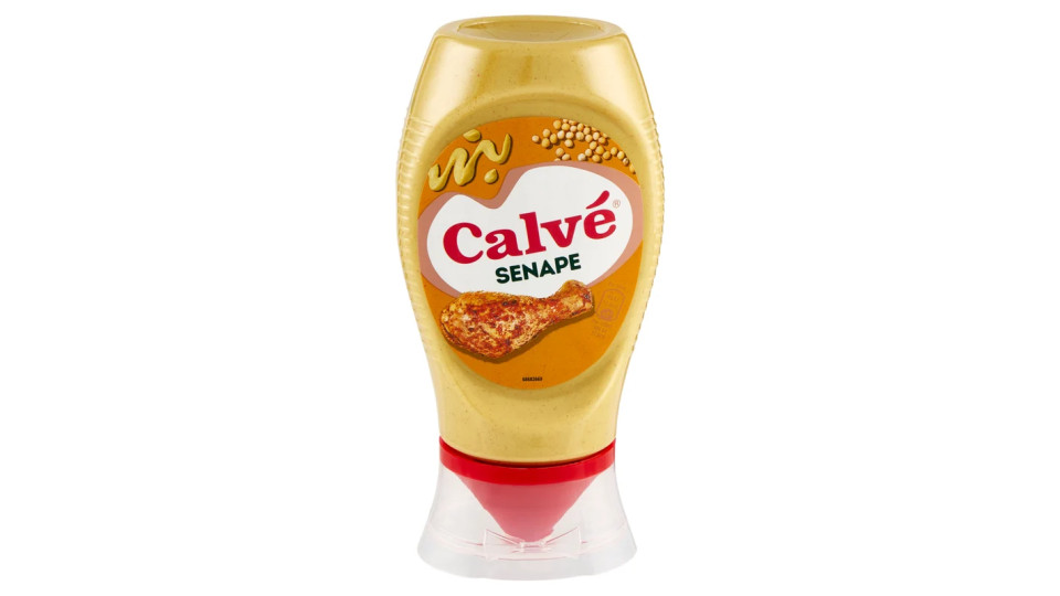 Calvé - Senape, Nuova bottiglia Calvé - 259 g