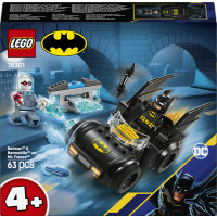 LEGO DC 76301 Batman e Batmobile Contro Mr. Freeze, Macchina Giocattolo del Supereroe con 2 Minifigure, Giochi per Bambini 4+