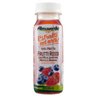 Almaverde bio Estratti ad arte! Frutti Rossi con Mela, Lampone, Mirtillo, Banana 200 ml