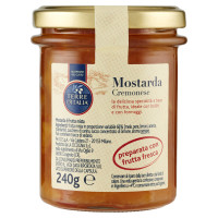 Terre d'Italia Mostarda Cremonese di frutta mista 240 g