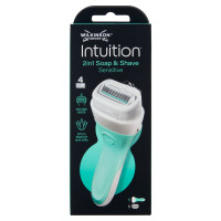Wilkinson Sword Intuition 2in1 Soap & Shave Sensitive Rasoio