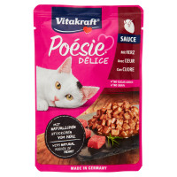 Vitakraft Poésie Délice Sauce con Cuore 85 g