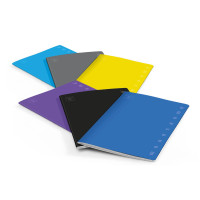Pigna Quaderno A5 monocromo a righe colori assortiti