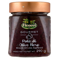Ficacci Gourmet Patè di Olive Nere 290 g