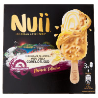 NUII Cheesecake al Limone & Yuzu della Corea del Sud 3x70g