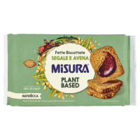 Misura Naturìcca Fette Biscottate Segale e Avena Plant Based 320 g