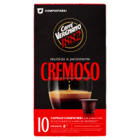 Caffè Vergnano 1882 Cremoso Capsule Compatibili Nespresso* 10 x 5,25 g