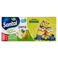 Santàl Dolce di Natura pera Senza Zuccheri Aggiunti Illumination's minions & monsters 6 x 200 ml