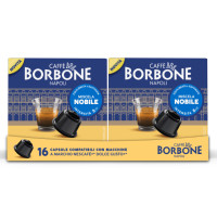 Caffè Borbone DGBBLUNOBILE4X16N capsula e cialda da caffè Capsule caffè 16 pz