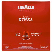 Lavazza Qualità Rossa Compatibile con Nespresso Original 80 Capsule 456 g