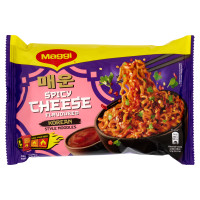 MAGGI Korean Noodles Piccanti gusto Creamy Cheese 1 porzione 130g