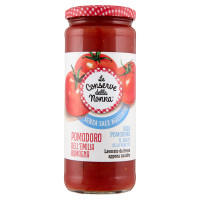 Le Conserve della Nonna Pomodoro dell'Emilia Romagna Senza Sale Aggiunto 420 g