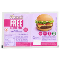 Bauli Free Gluten Free Panini per Hamburger 4 x 75 g