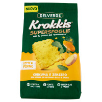 Delverde Krokkis Supersfoglie Curcuma e Zenzero 150 g