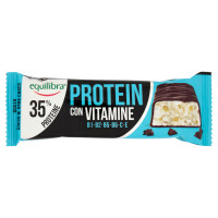 equilibra Protein con Vitamine 35% Proteine Gusto Cocco & Dark Choco 45 g