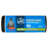 my Sac Bidone Maxi 80x120 cm Sacchi Extra Strong 10 pz