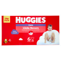 Huggies Little Movers Pants 6 15-25 Kg 96 pz