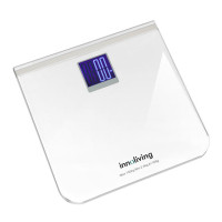 Innoliving INN-118 bilance pesapersone Quadrato Bianco Bilancia pesapersone elettronica