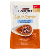 PURINA GOURMET Soup Royale con Merluzzo 45g
