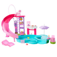 Barbie Piscina Dei Sogni, Playset Con Scivolo E Vasca Idromassaggio
