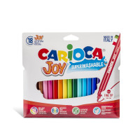 Carioca Pennarelli JOY Punta Fine 18 pezzi