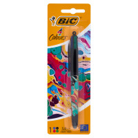 Bic 4 Colori Hydro Dipping, Penna a Sfera, Colori Assortiti, 1 pezzo