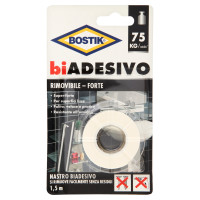Bostik biAdesivo Rimovibile - Forte 1,5 m x 19 mm
