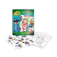 Crayola Album Adesivi-Coloring Disney Lilo&Stitch