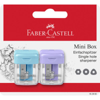 Faber-Castell 182890 temperino Temperamatite manuale Blu, Viola