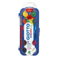Giotto Colori per pittura ad acqua multi palette 12 colori